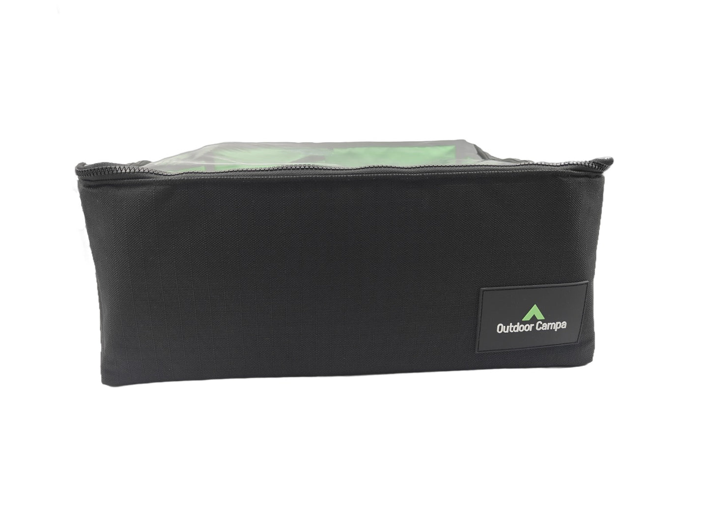Clear Top Canvas Storage Bag - Large