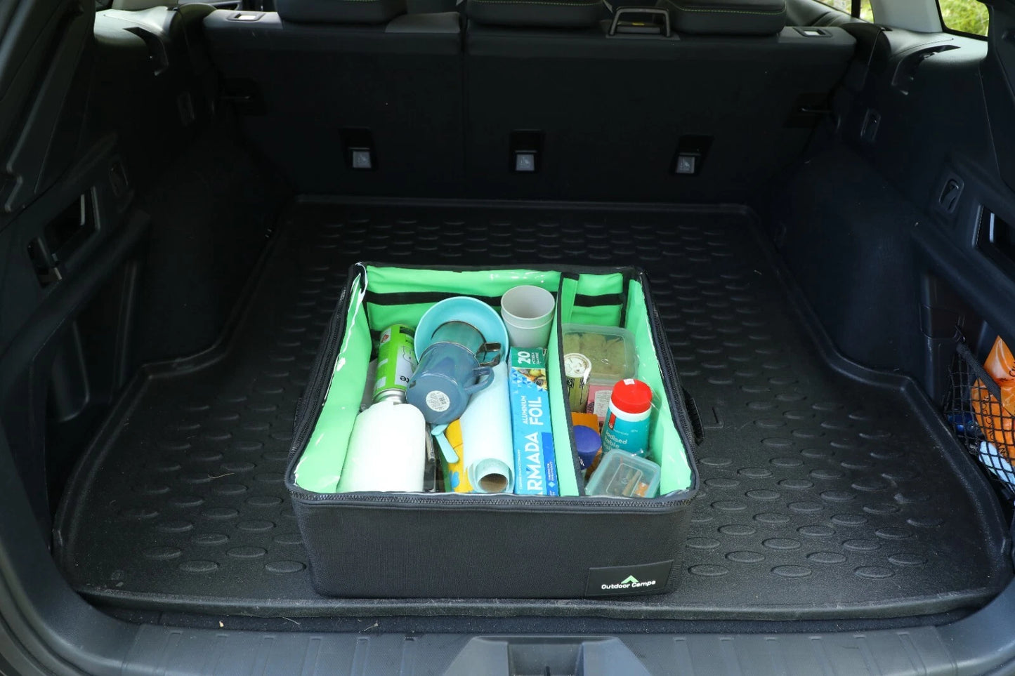 Clear Top Canvas Storage Bag - Large